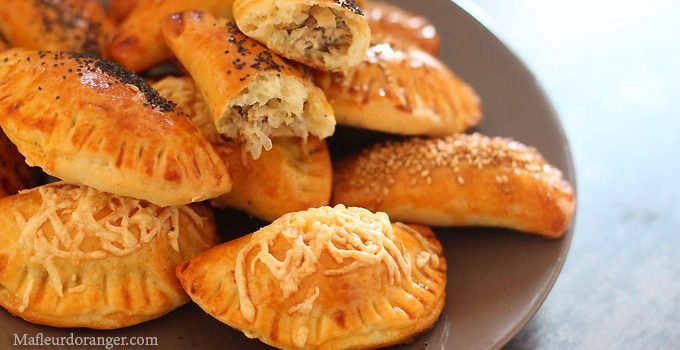Chaussons au thon et poireaux sans pâte feuilletée !