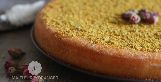 Basboussa à la crème : Basboussa bil ichta