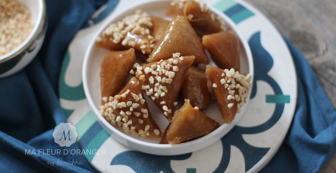 Briouates aux amandes …