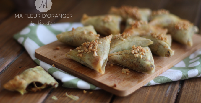 Briouates au poulet et pruneaux