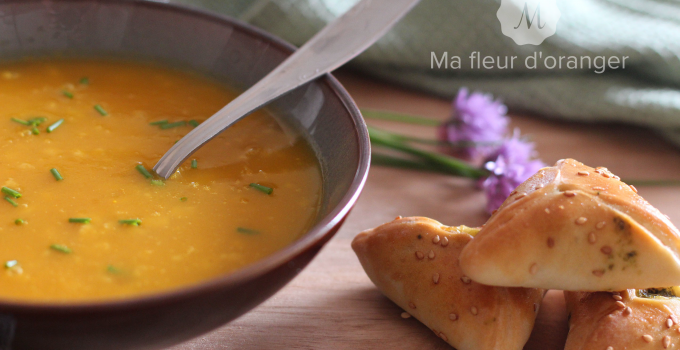 Soupe & Fatayer poisson / épinards