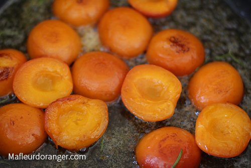 abricot caramélisé
