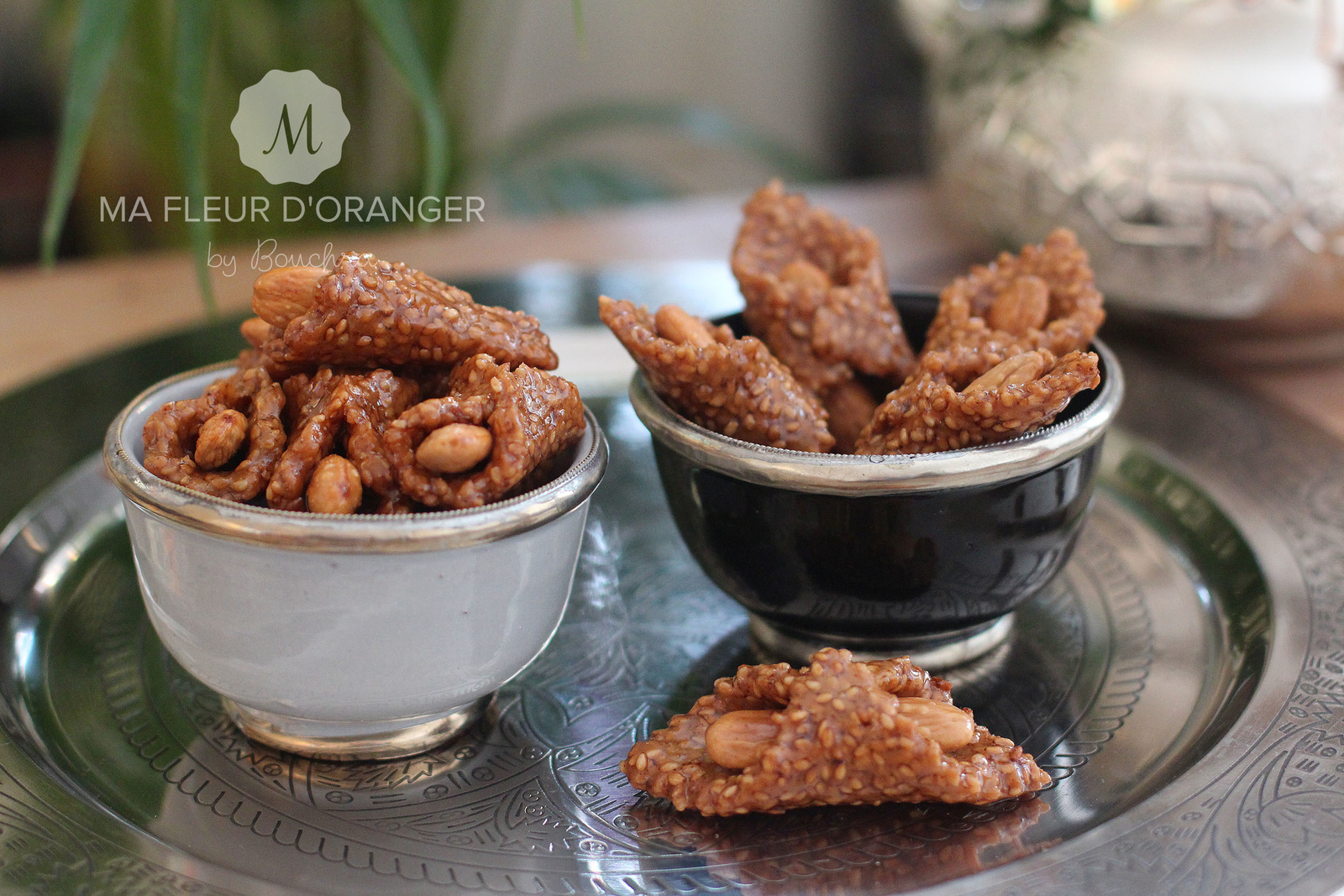 Babouches Aux Sesames Amandes Et Miel