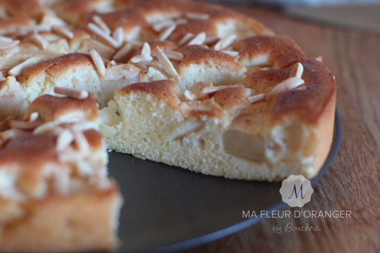 Gâteau aux pommes sans matière grasse